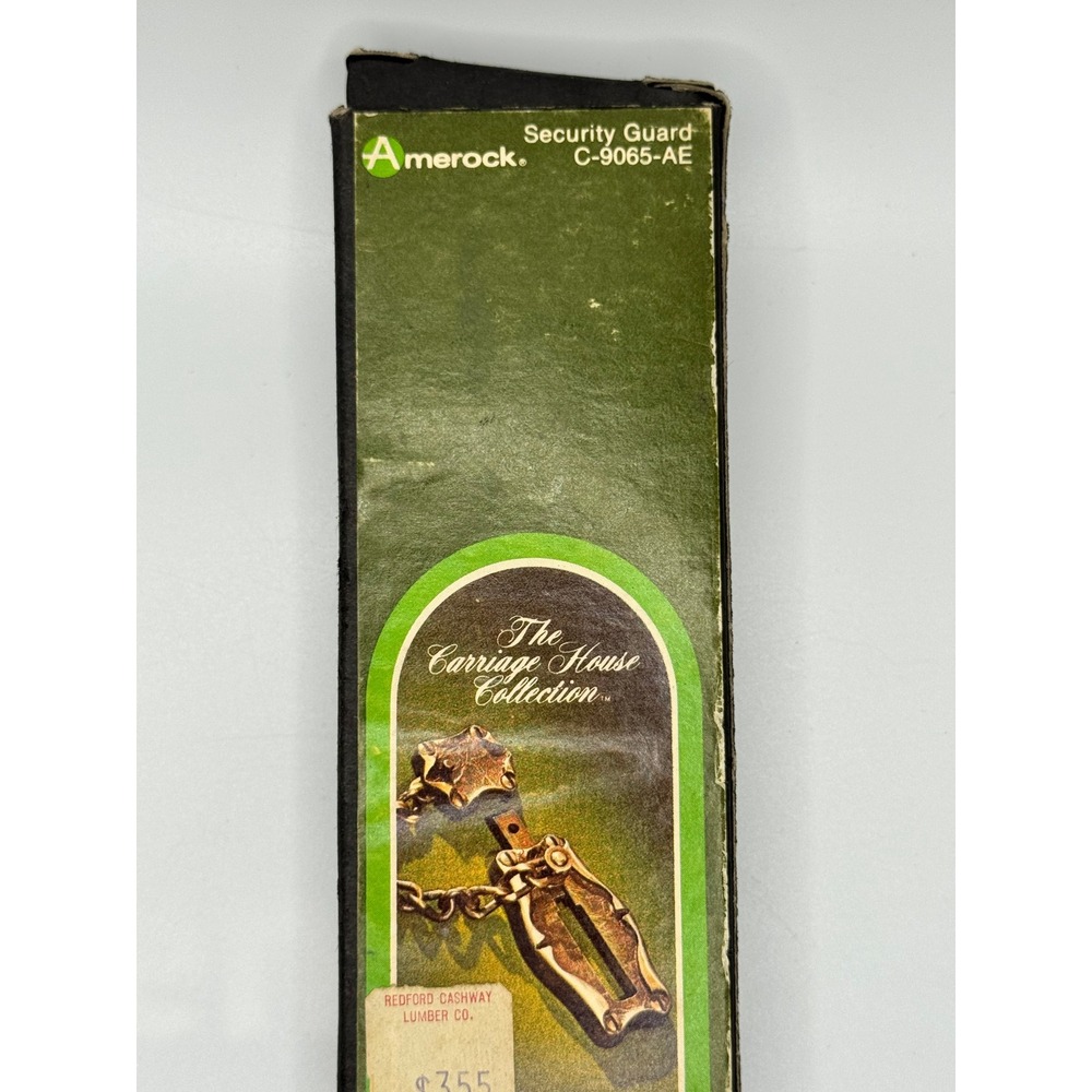 Vintage Amerock Carriage House‎ Collection Security Chain Guard C-9065-AE